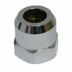 Brandneu 👍 Überwurfm.Läng.Ausgl.3/8x10, Chrom 🤩