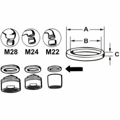 Coupon 🔔 Cornat Dichtungsset Für Luftsprudler, 3 Teile ⌛ -Sonderangebot Baumarkt unnamed file 1129
