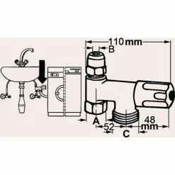 Budget 😀 Cornat Geräteaufsatzanschlussventil, IG 3/8 👏 -Sonderangebot Baumarkt unnamed file 1158