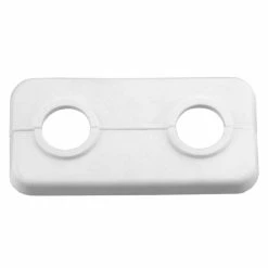 Großhandel 🔥 Doppel-Klapprosette 15mm Weiß (2) 🔔