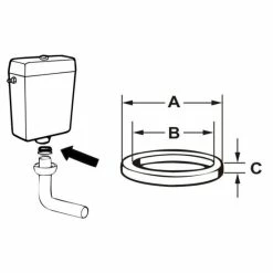 Am billigsten 😀 Cornat Ersatzdichtung, Für Überwurfmutter ❤️ -Sonderangebot Baumarkt unnamed file 121