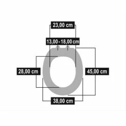 Brandneu 🎁 CORNAT Art Of Acryl WC-Sitz, Hochglanz-Acryloberfläche, Holzkern, Wasser Lilly, KSDSC306 😍 -Sonderangebot Baumarkt unnamed file 133