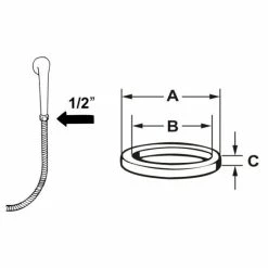 Neu 🛒 Cornat Schmutzfangsieb, Für Handbrausen, Inhalt: 2 Stück 🥰 -Sonderangebot Baumarkt unnamed file 225