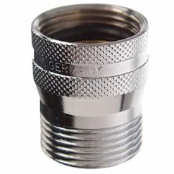 Auslauf ⌛ Cornat Schlauchplatzsicherung, Messing Verchromt, 3/4 🔔