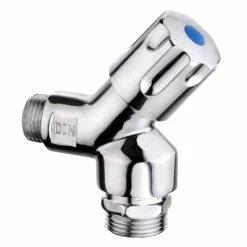 Brandneu 🎁 CONMETALL Maschinen Auslaufventil Mit Belüfter 1/2" Chrom 🤩