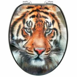 Angebote 🛒 CORNAT WC-Sitz 3-D Tiger Nachbildung, KSD707 ⌛