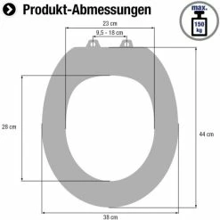 Beste Bewertungen von ⌛ CORNAT TAROX WC-Sitz Mit Absenkautomatik, Duroplast, Weiß, KSTASC00 👏 -Sonderangebot Baumarkt unnamed file 39