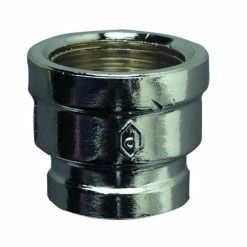 Brandneu 😍 Cornat Reduziermuffe Messing Verchromt 3/4 X 1/2, Innengewinde 🔥