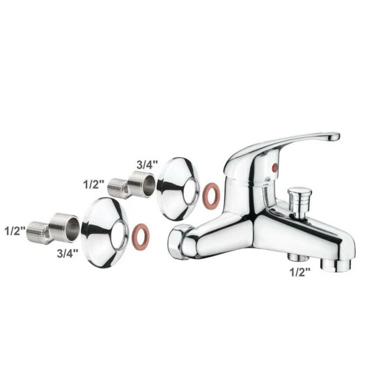 Bestes Angebot 👍 CORNAT Fabio Bade Einhebelmischer, Chrom, FAB2 🔔 3 Bestes Angebot 👍 CORNAT Fabio Bade Einhebelmischer, Chrom, FAB2 🔔 – Bild 3