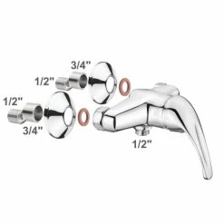 Budget ⭐ CORNAT Fabio Brause Einhebelmischer, Chrom, FAB3 ✨ -Sonderangebot Baumarkt unnamed file 442