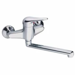 Beste Bewertungen von 😉 CORNAT Punto Spültisch-Wand-Einhebelmischer Mit Schwenkbarem Auslauf, Chrom, P6 ❤️