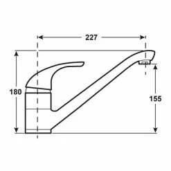 Blitzangebot ✨ CORNAT Free Spültisch-Niederdruck-Einhebelmischer, Chrom, FR52 ✨ -Sonderangebot Baumarkt unnamed file 480