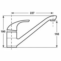 Blitzangebot ✨ CORNAT Free Spültisch-Niederdruck-Einhebelmischer, Chrom, FR52 ✨ -Sonderangebot Baumarkt unnamed file 481