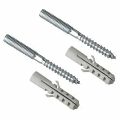 Billig 👏 Cornat Stockschrauben Inkl. Dübel, M8 X 60 Mm, 2 Stück ❤️