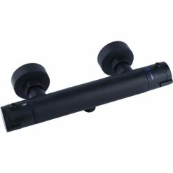 Budget 🧨 Cornat Brausethermostat Noir Round Schwarz ❤️