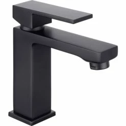 Besorgen 🔔 Cornat Waschtischarmatur Noir Square Schwarz 🎁