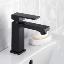 Besorgen 🔔 Cornat Waschtischarmatur Noir Square Schwarz 🎁 -Sonderangebot Baumarkt unnamed file 551