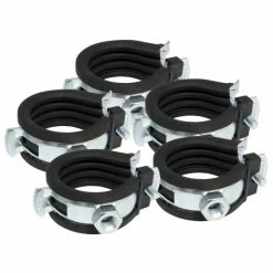 Bestes Angebot 🔔 Cornat Rohrschellen Mit Schallschutzeinlage, Stahl/Gummi, Verzinkt, ø 35 Mm, 1, 5 Stück 🔥