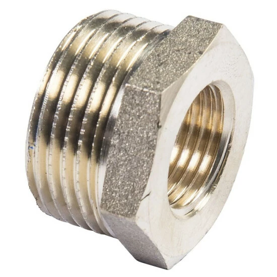 Budget 🔔 Cornat Messing Reduzierstück, AG 1 + IG 1/2 🤩 1 Budget 🔔 Cornat Messing Reduzierstück, AG 1 + IG 1/2 🤩