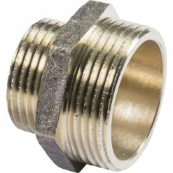 Bestpreis 😉 Cornat Messing Gewindenippel, AG 1 1/4 + AG 1 🔔