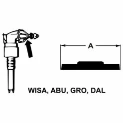 Budget 👍 Cornat Ersatzdichtung Wisa / Abu / Grohe, Für Füllventil 2,8 Cm ❤️ -Sonderangebot Baumarkt unnamed file 62