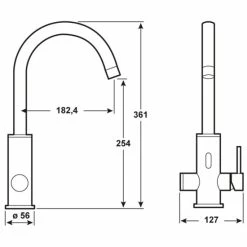 Großhandel ✨ CORNAT Senso Spültisch-Armatur, Chrom, SEN5 🧨 -Sonderangebot Baumarkt unnamed file 67