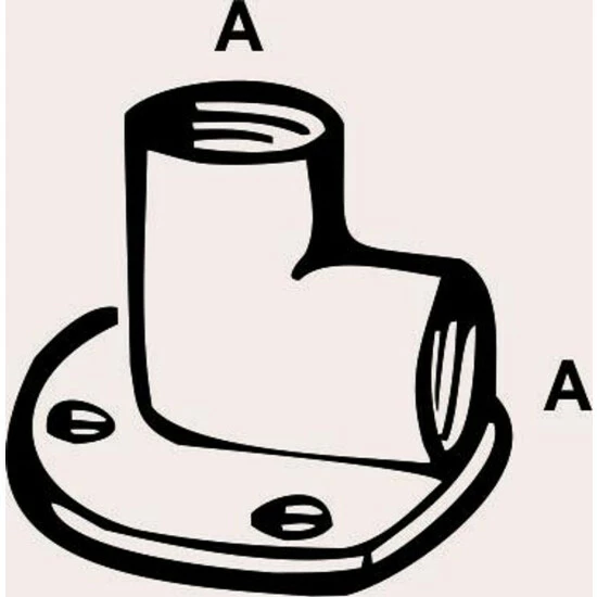 Bester Verkauf 😉 Cornat Temperguss-Wandscheibe, 3/4 Verzinkt 😍 2 Bester Verkauf 😉 Cornat Temperguss-Wandscheibe, 3/4 Verzinkt 😍 – Bild 2