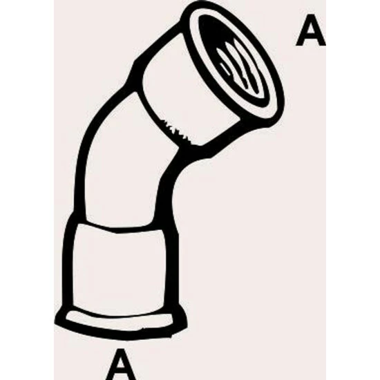 Bestes Angebot 😉 Cornat Temperguss-Bogen 45°, 1/2 '' 2 Muffen Verzinkt 🛒 2 Bestes Angebot 😉 Cornat Temperguss-Bogen 45°, 1/2 '' 2 Muffen Verzinkt 🛒 – Bild 2