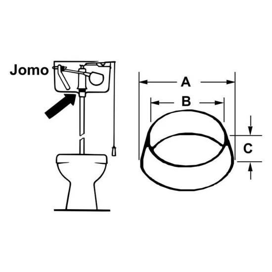 Top 10 🧨 Cornat Glockendichtung Jomo, Für Spülkästen Hochhängend 9 L 🤩 3 Top 10 🧨 Cornat Glockendichtung Jomo, Für Spülkästen Hochhängend 9 L 🤩 – Bild 3