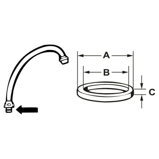 Coupon ✨ Cornat O-Ring Für Armaturenauslauf 👏 2 Coupon ✨ Cornat O-Ring Für Armaturenauslauf 👏 – Bild 2