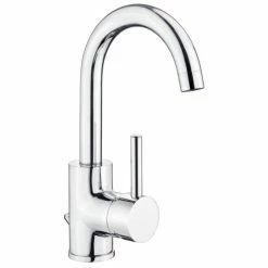 Bester Verkauf 👍 CORNAT Flora Waschtisch Einhebelmischer, Schwenkauslauf,chrom, FIO1 🎉