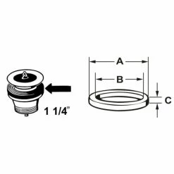 Rabatt 😉 Cornat GU-Dichtung F. Waschtisch 11/4' 🤩 -Sonderangebot Baumarkt unnamed file 959